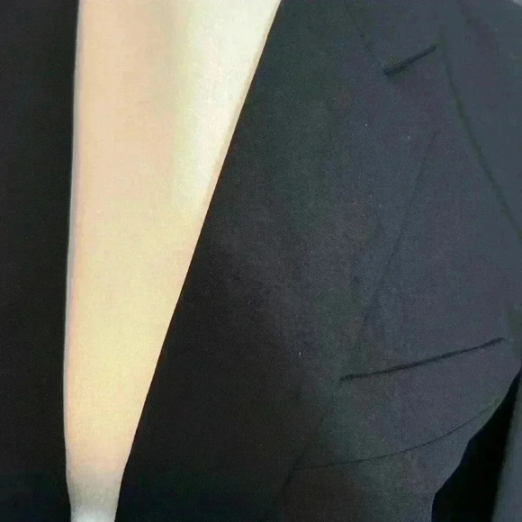 Joseph Paris Single Breasted Wool Blazer Suit Jacket Quiet Luxury Old Money Gray - Picture 15 of 15